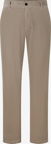BOGNER Pleat-front trousers 'Riley' in Beige: front