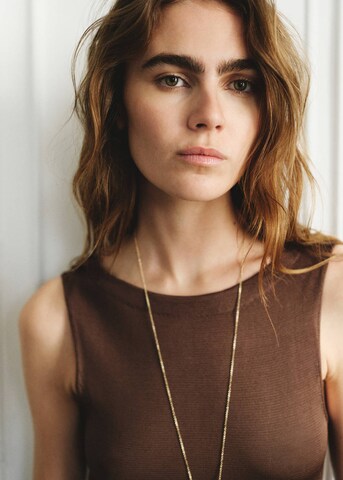 MANGO Kleid 'Camille' in Braun