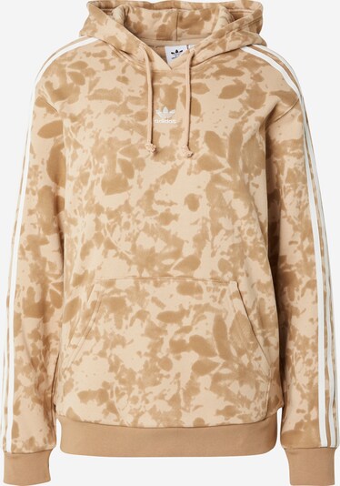 ADIDAS ORIGINALS Sweatshirt i beige / brun / vit, Produktvy