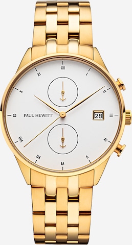 Paul Hewitt Analog Watch in Gold: front