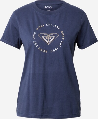 ROXY T-Shirt 'NOON OCEAN' in marine / gold / weiß, Produktansicht