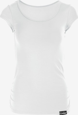 T-shirt fonctionnel 'WTR4' Winshape en blanc : devant