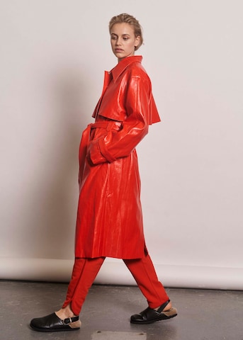 NORR Between-Seasons Coat 'Edna' in Red