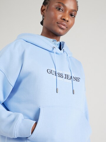 Felpa 'AMERICAN' di GUESS JEANS in blu