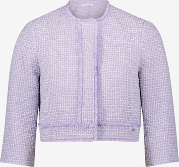 Boléro Betty & Co en violet : devant