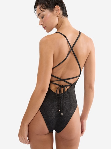 TRIUMPH Badpak ' Red Label Summer Sunset ' in Zwart