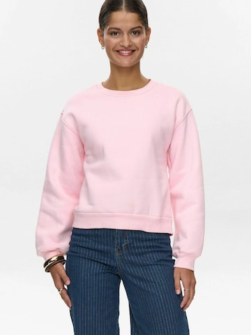 NÜMPH Pullover i pink: forside