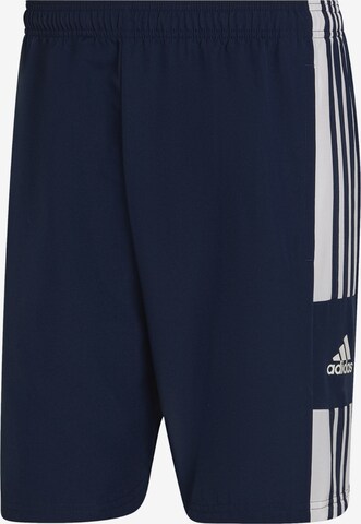 ADIDAS SPORTSWEAR Loose fit Workout Pants 'Squadra 21 ' in Blue
