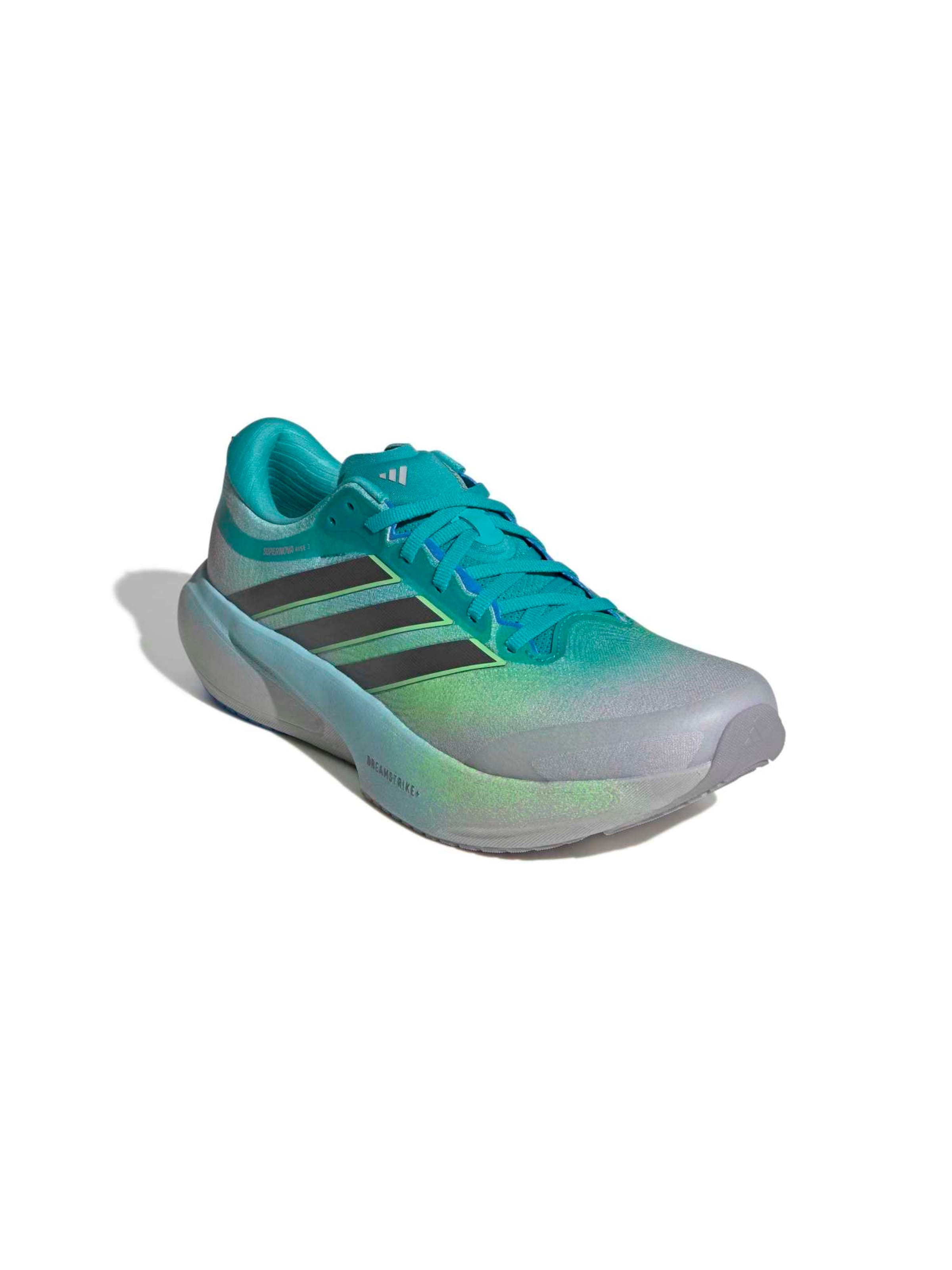ADIDAS PERFORMANCE Обувь для бега 'SUPERNOVA RISE 3' в Бирюзовый / Серый / Неоновый зеленый / Черный, Обзор товара