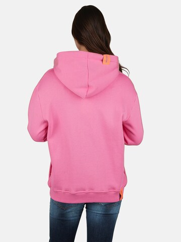 salzhaut Sweatvest 'Tope' in Roze