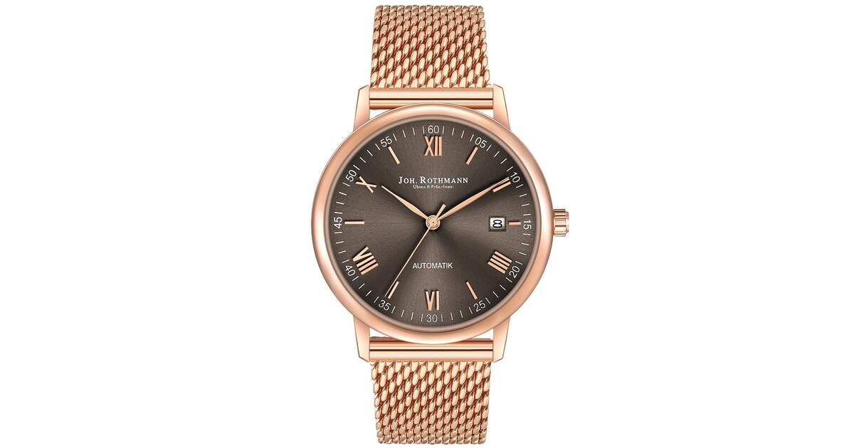 Johan Rothmann Johan Rothmann Uhr in Rosegold, Grau | ABOUT YOU