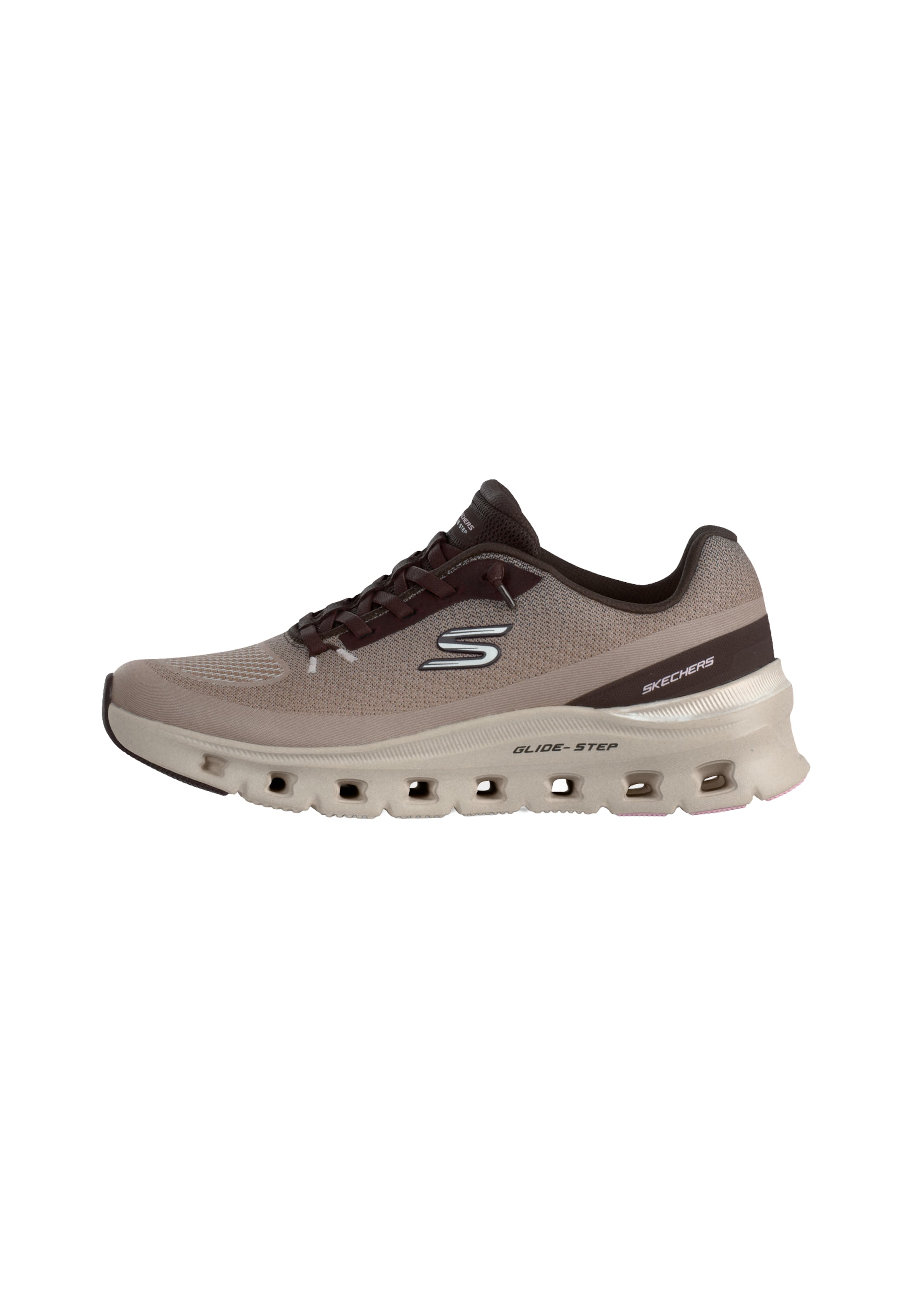 Baskets basses 'GLIDE-STEP PRO' SKECHERS en marron : devant
