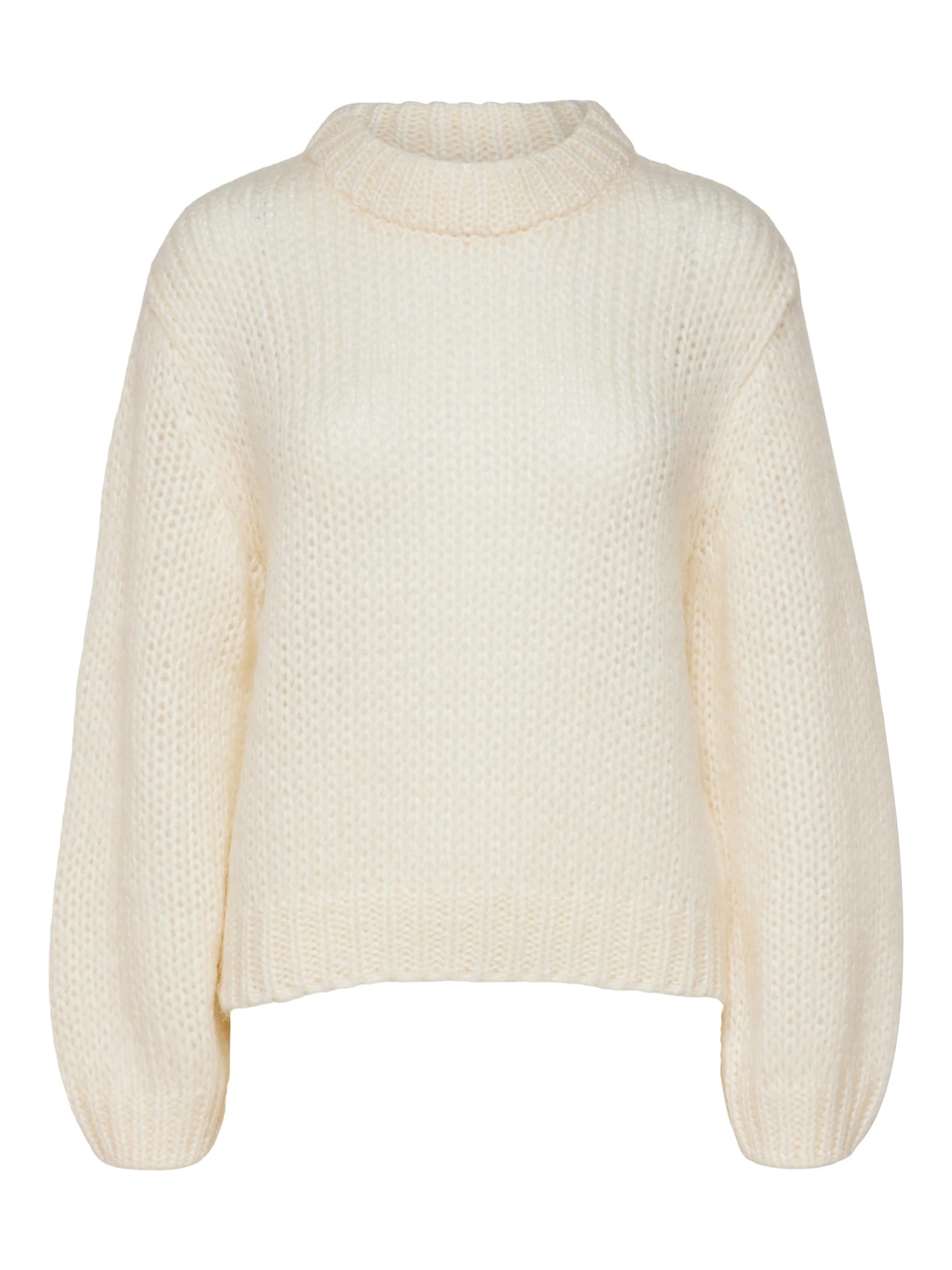 SELECTED Pulóver 'Suanne' - fehér: elől