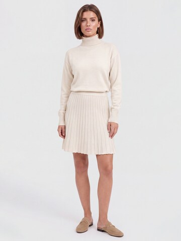 APART Strickkleid in Beige