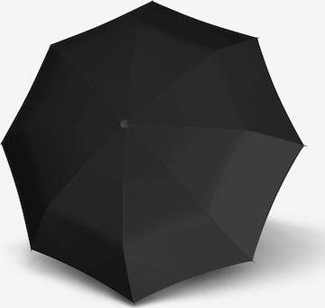 Doppler Paraplu 'Fiber Golf' in Zwart: voorkant