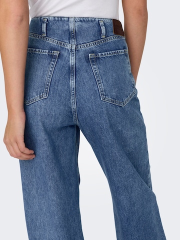 ONLY Wide leg Jeans 'MAREA' i blå