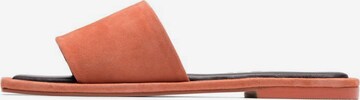 Bianco Mules 'LILLIE' in Orange: front