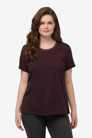 Ulla Popken Shirt in Purple: front