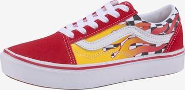 VANS Trainers in Red: front