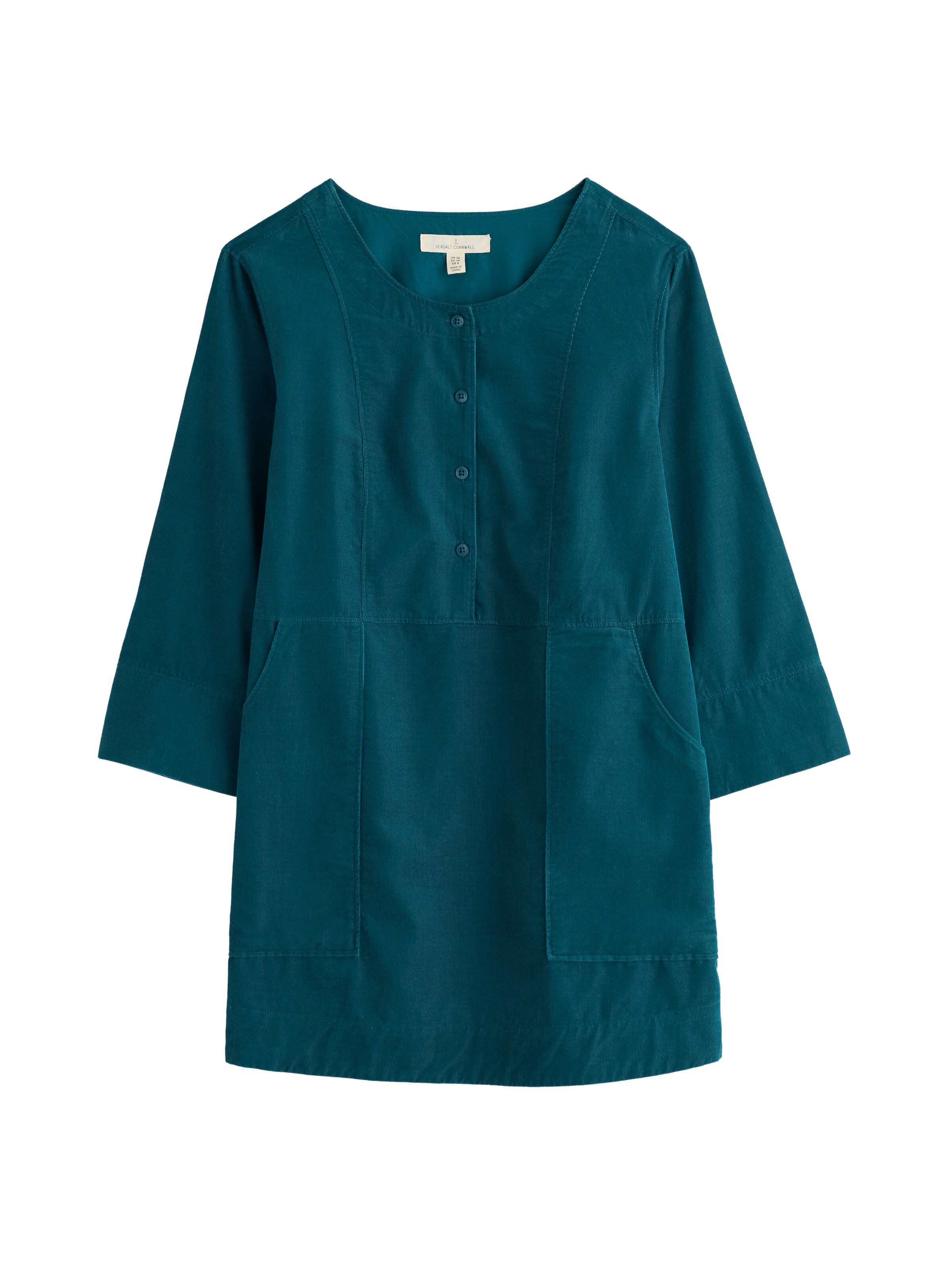 Tunica 'Beachscape' di Seasalt Cornwall in blu: frontale