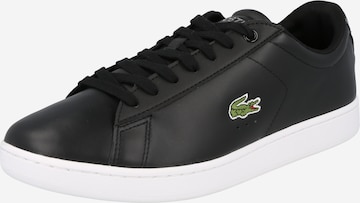 LACOSTE Sneakers 'Carnaby' in Black: front
