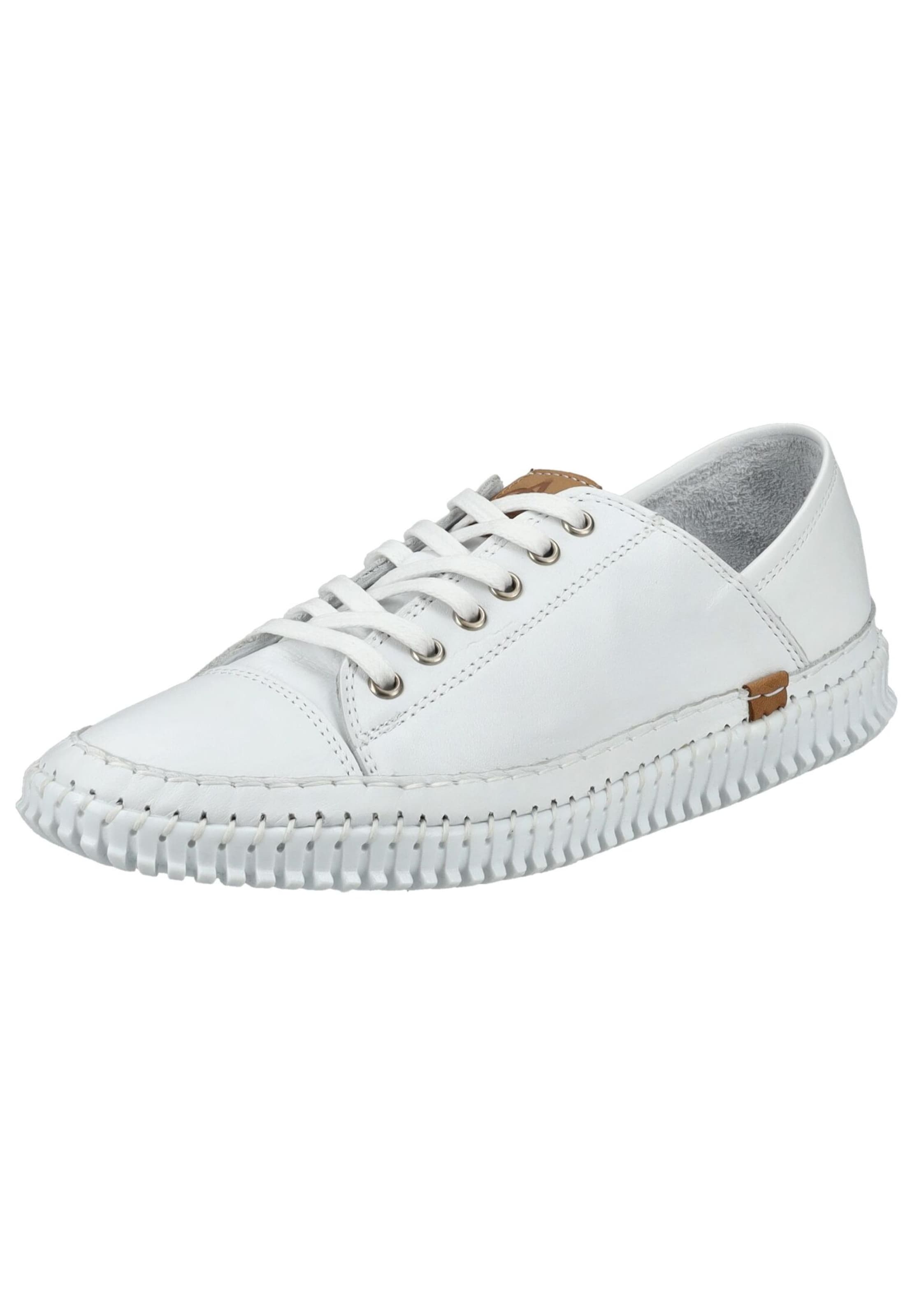 Chaussure à lacets ANDREA CONTI en blanc : devant