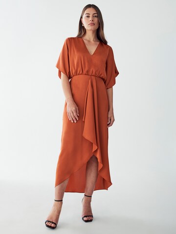Willa Jurk 'BRENA' in Oranje: voorkant