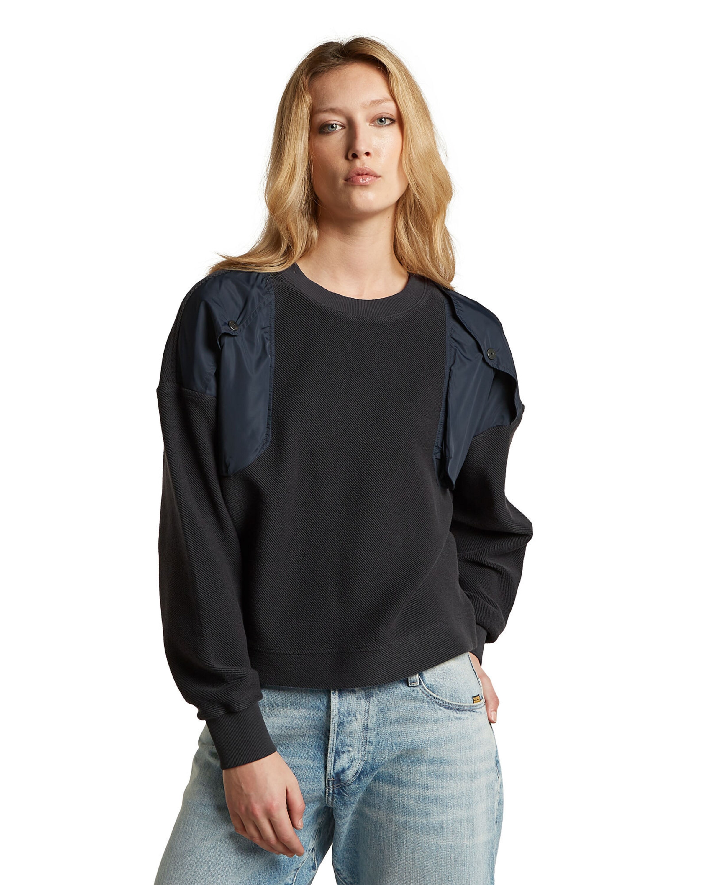 G-STAR Sweats-Sweater ' ' in Blau: Vorderseite