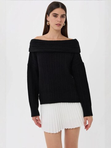 Hiccup - Pullover em preto: frente