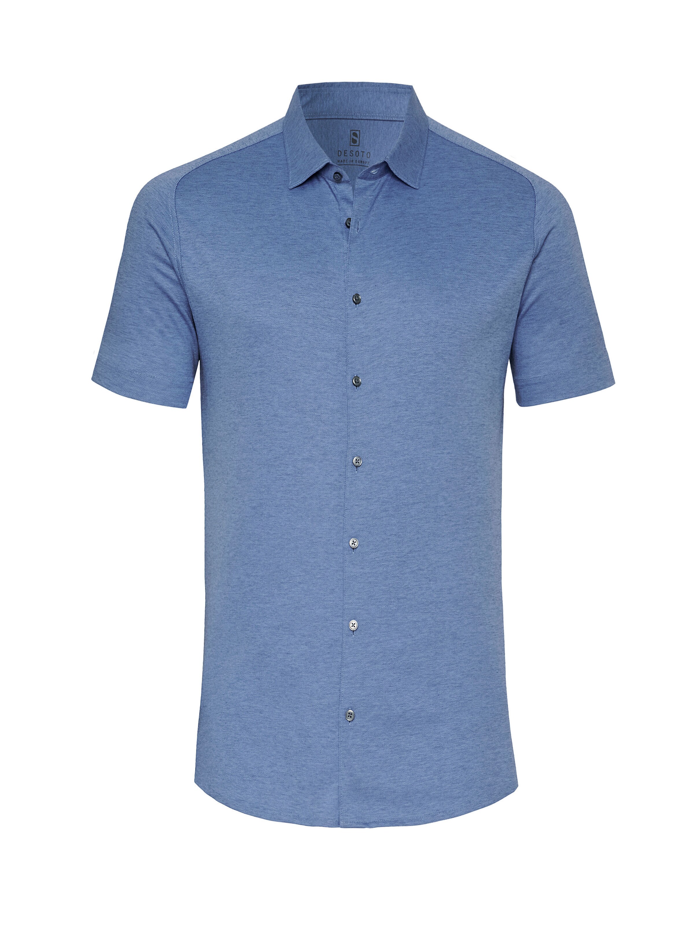 Coupe slim Chemise business DESOTO en bleu : devant