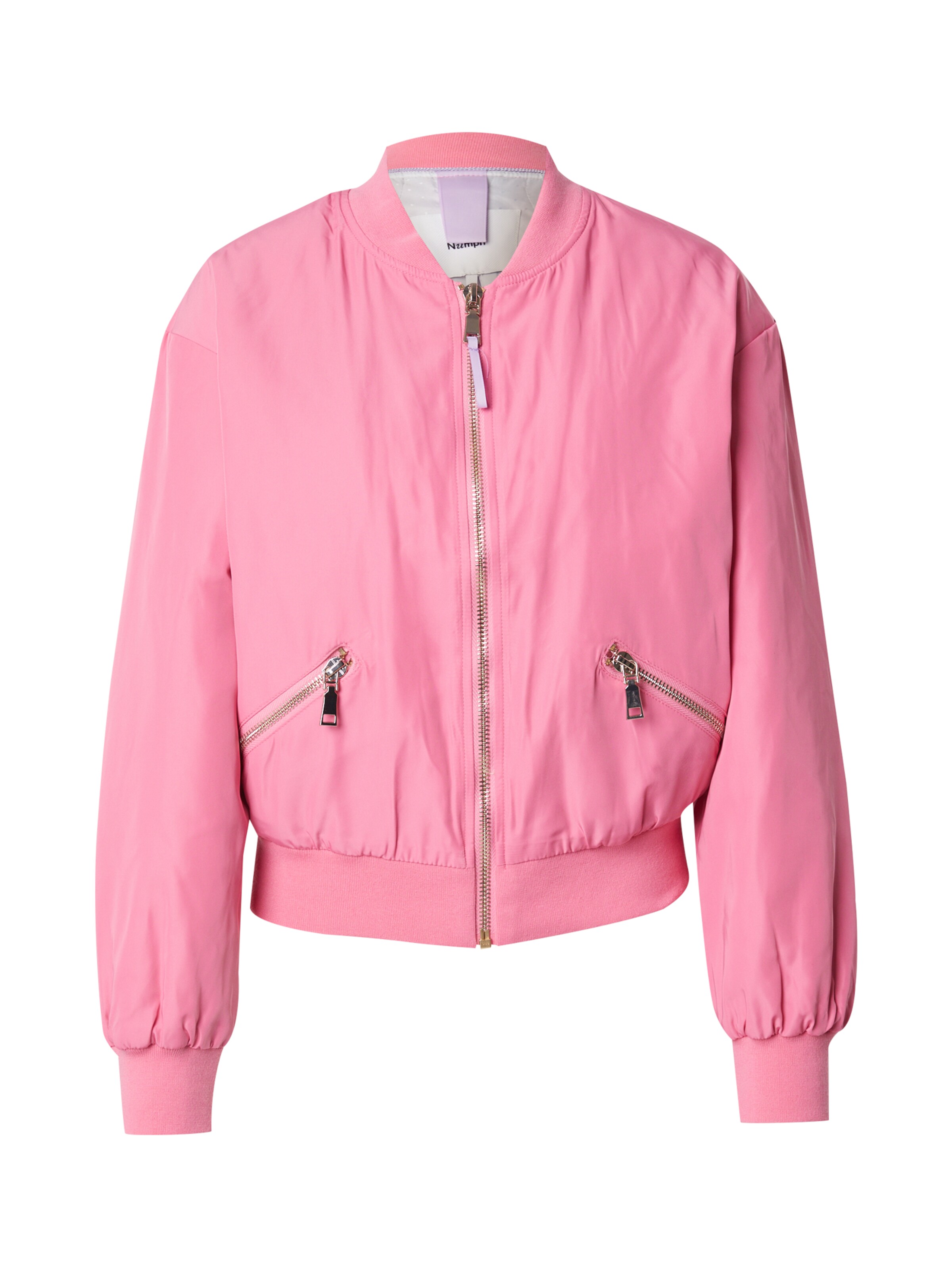 NÜMPH Välikausitakki 'Ellanora' värissä vaaleanpunainen: etupuoli