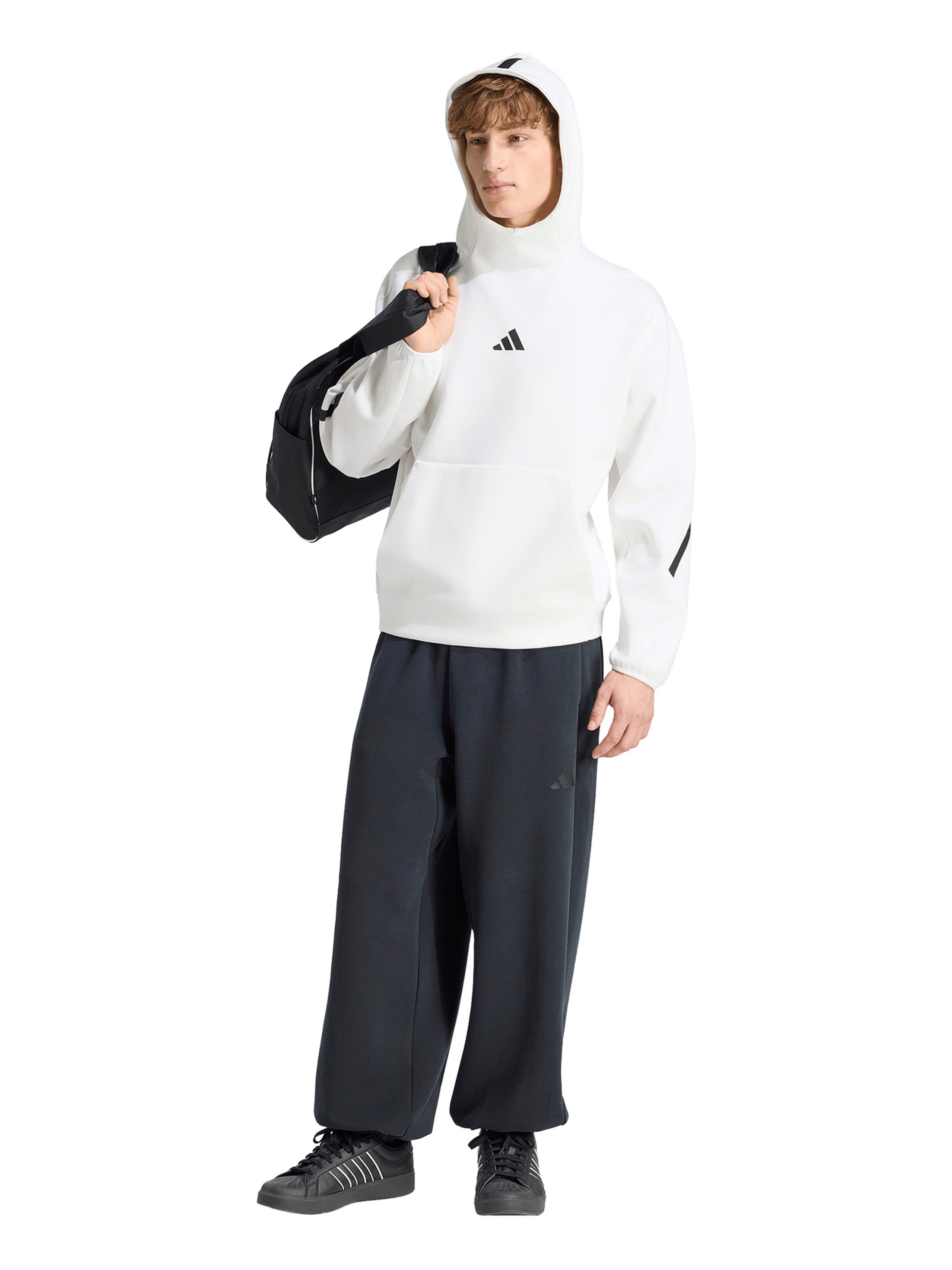 ADIDAS SPORTSWEAR Športna majica 'Z.N.E.' | bela barva