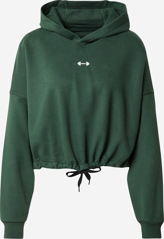 NEBBIA Athletic Sweatshirt in Green: front