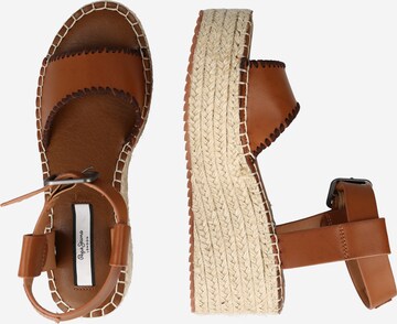 Pepe Jeans Sandal 'WITNE' i brun