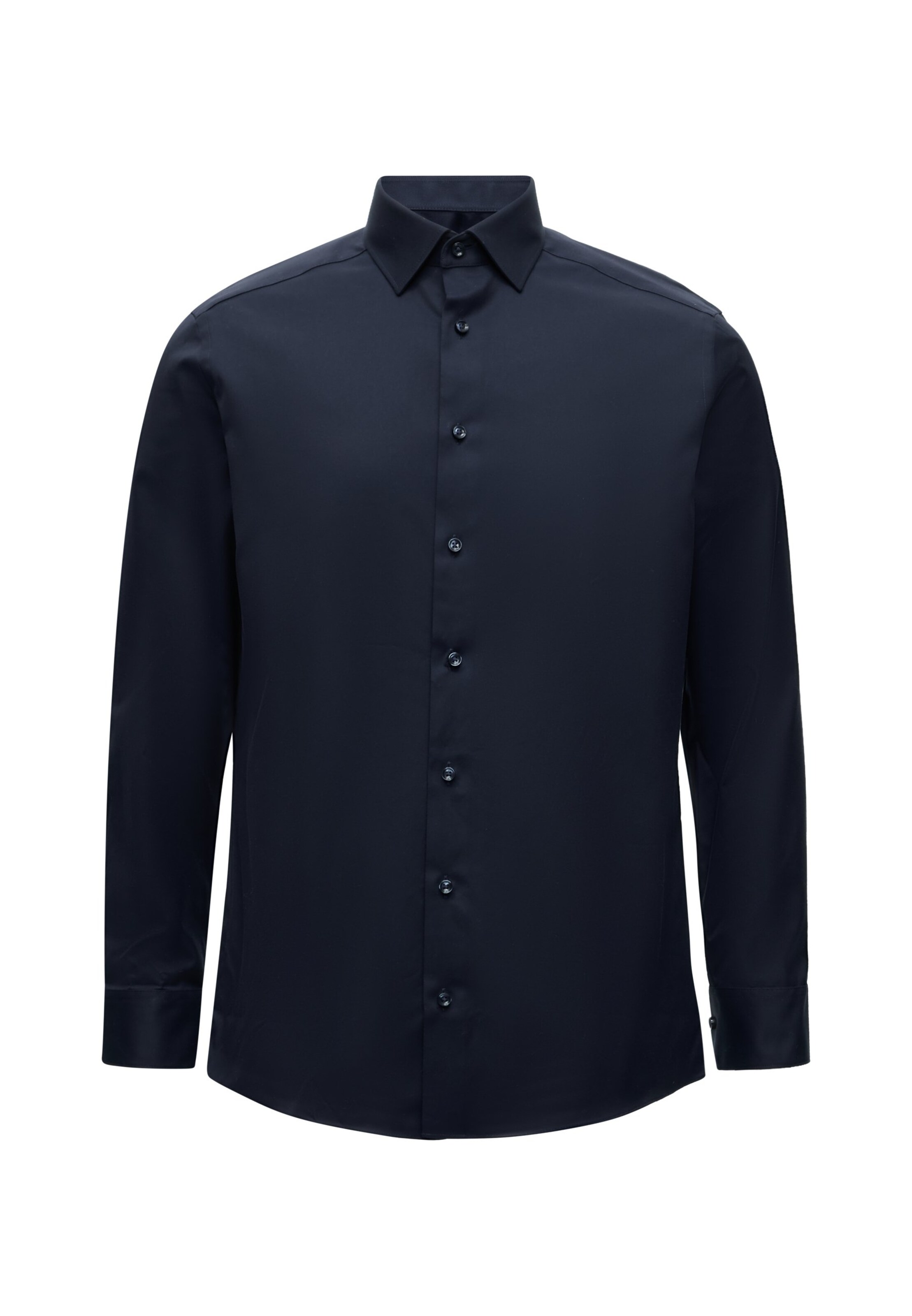 Camicia 'Luxor' di OLYMP in blu: frontale