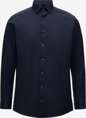 Camicia 'Luxor' di OLYMP in blu: frontale