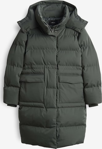 Cappotto invernale 'Hallusi' di OPUS in verde: frontale