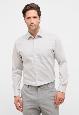 ETERNA Regular fit Business shirt in Grey: front