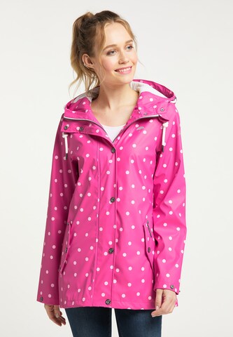 Schmuddelwedda Between-Season Jacket in Pink: front