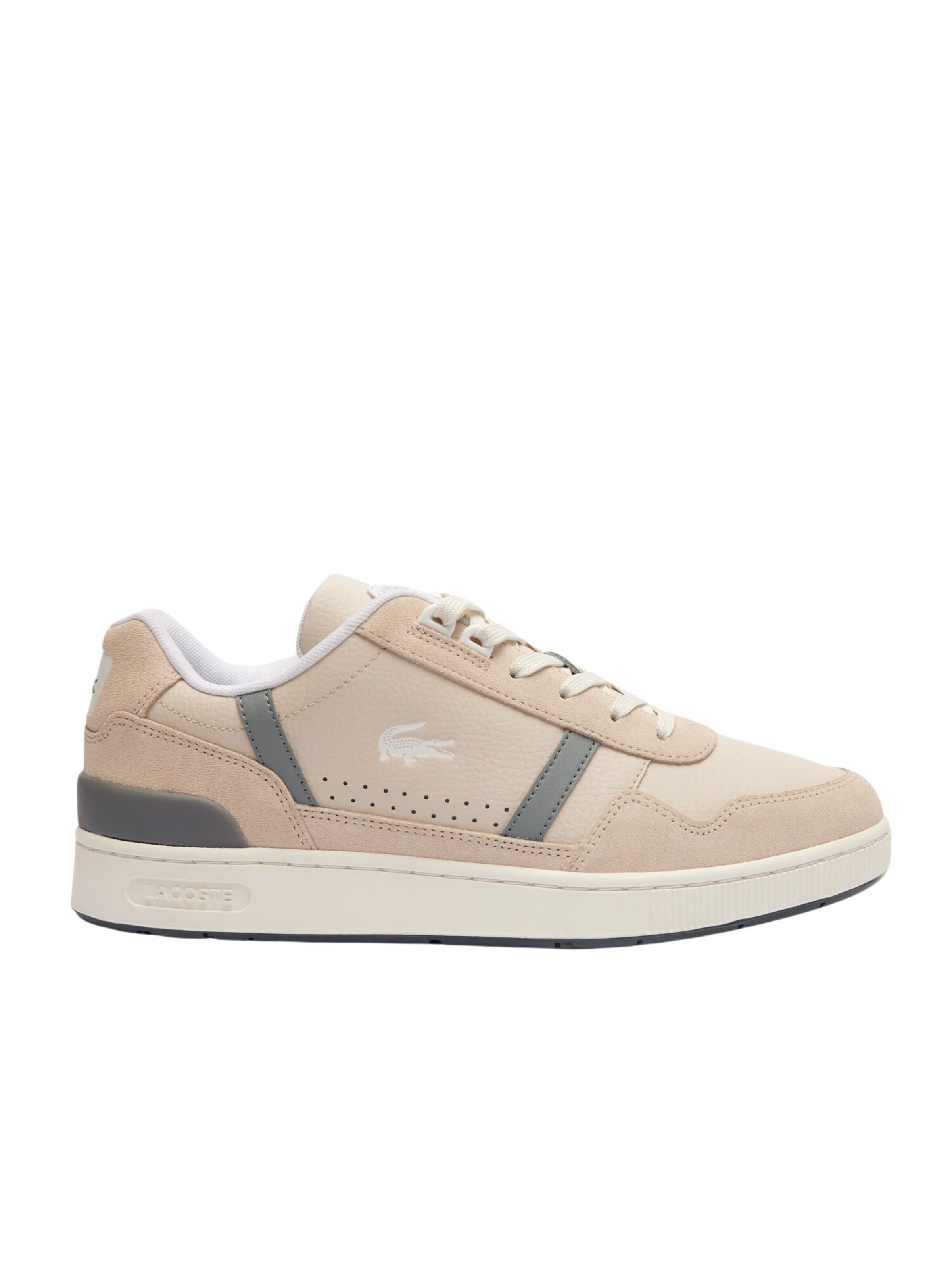LACOSTE Sneaker low i beige: forside