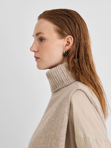 ROUGE EDIT - Chaleco de punto en beige