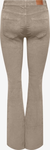 ONLY Flared Pants 'MARY' in Beige