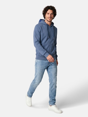 salzhaut Sweatvest ' BREKER ' in Blauw