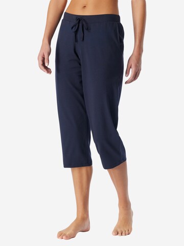 SCHIESSER Pyjamahose 'Mix & Relax'‌‌‌‌‌‌ in Blau