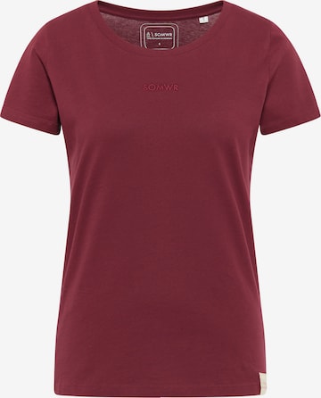 SOMWR Shirt 'PRIMARY' in Rood: voorkant