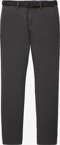 TOM TAILOR Chino Pants in Black: front