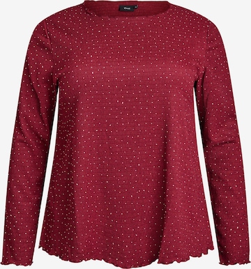 ZizziBluza 'Calaura' - crvena boja: prednji dio