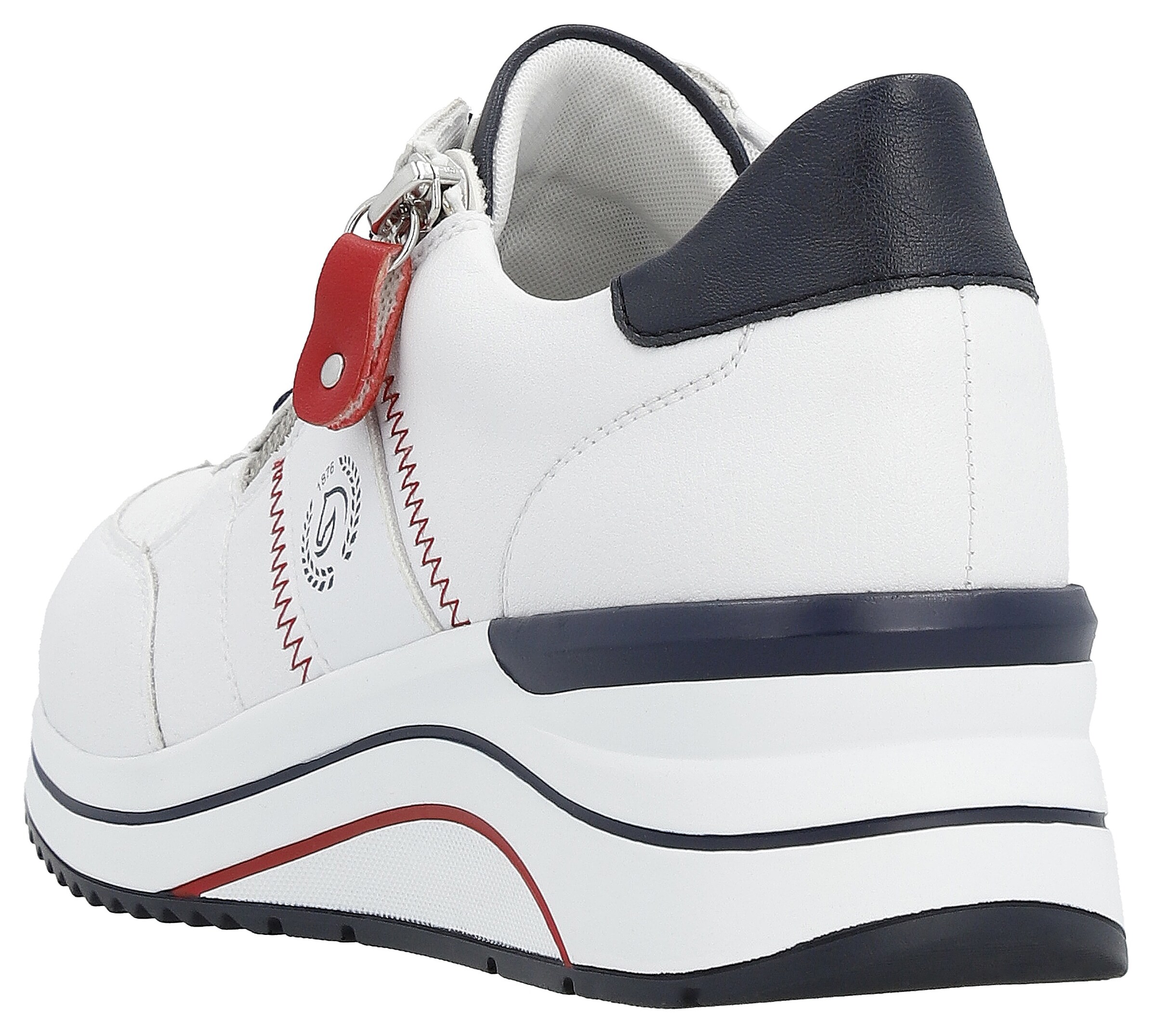 Baskets basses REMONTE en blanc