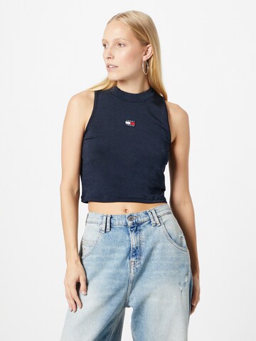 Tommy Jeans Top in Blau: Vorderseite