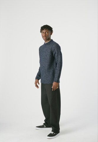 Cleptomanicx Strickpullover 'Dreamer' in Blau